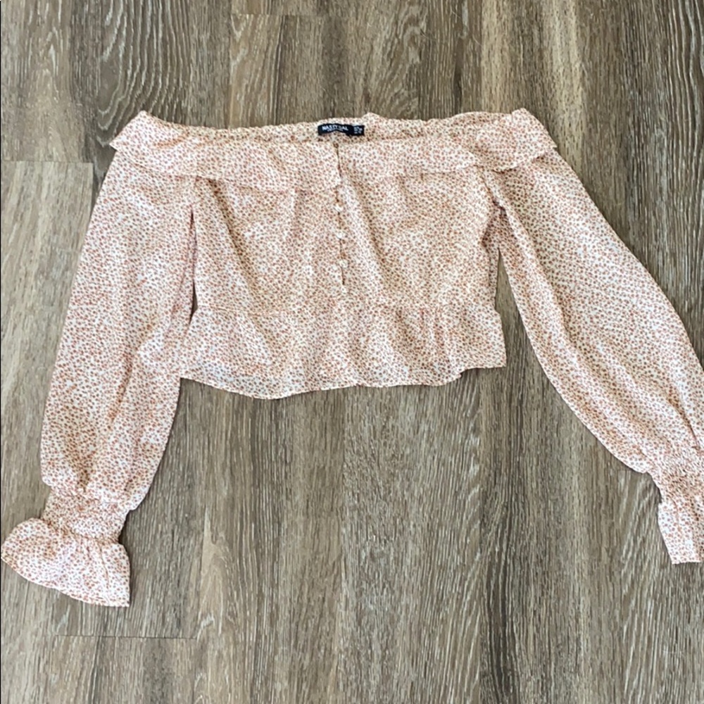 Off the shoulder blouse